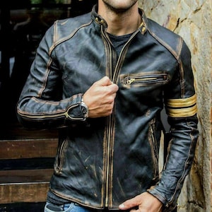 Helline veste cuir hotsell