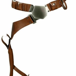 Han Solo Belt with Holster PU Cosplay Costume PU Props for Adult Handmade image 6