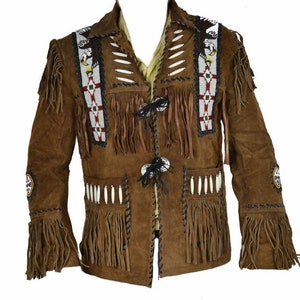 Men's Traditional Handmade Cowboy Western Leather Jacket - Etsy