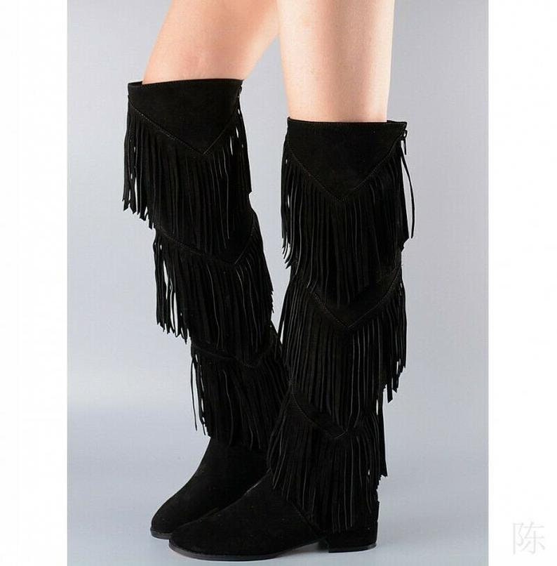 Fringe Boots Etsy Singapore