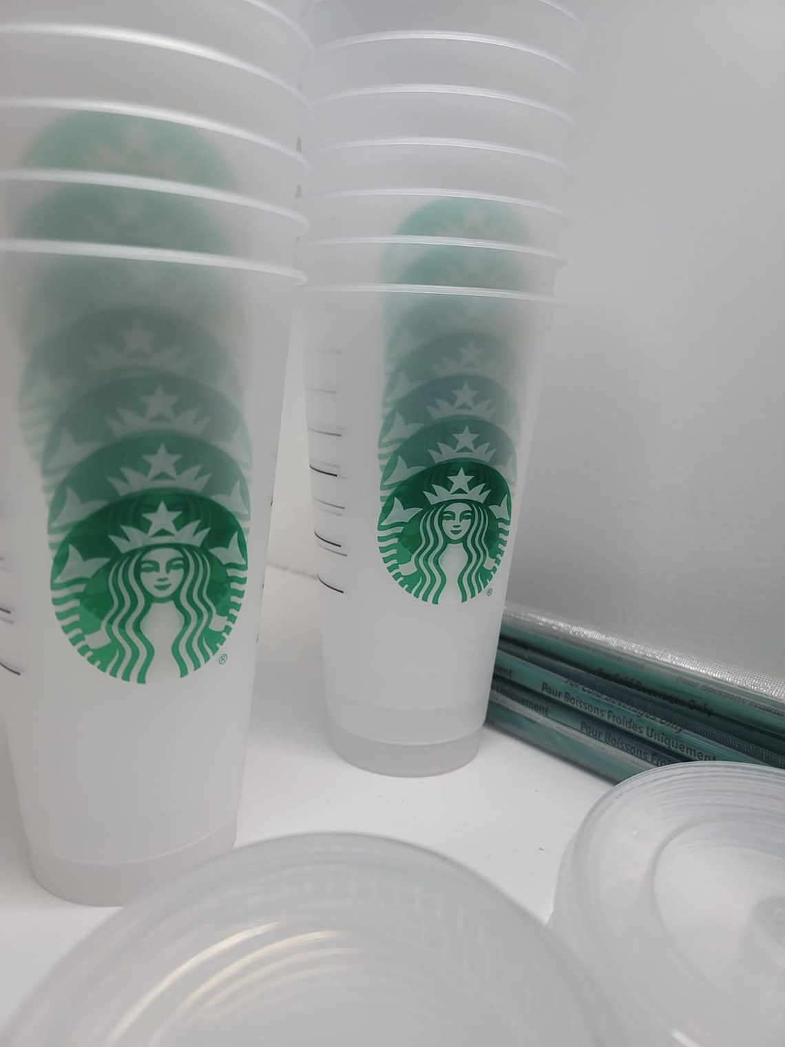 clear starbucks cup bulk