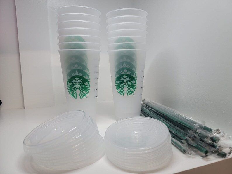 clear starbucks cup bulk