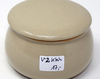 B-Ware SONDERANGEBOT, Wassergekühlte Keramik Butterdose, Immer Streichfähige Butter, KLEIN ca. 125 g, Nr. V2 für 17,-  anstelle von 37,-