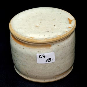 B-WARE Französische Wassergekühlte Keramik Butterdose, Frische Und Streichzarte Butter GROß, ca. 250 gr.   19,- anstelle zu 39,-  Nr. K7
