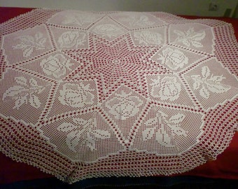 Häkeldecke, 122cm