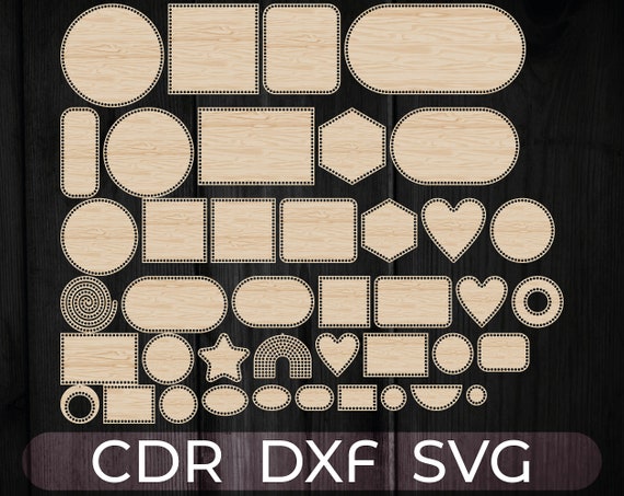 CNC file bottoms for crochet basket, Crochet bag bottoms cdr , Wood plywood base SVG, bottom knitting Crochet basket base Laser cut files