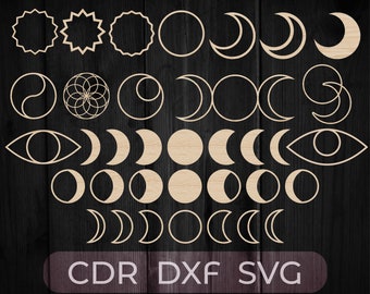 Dreamcatcher Base SVG Bundle, CNC Laser Cut Files (Digital Download)