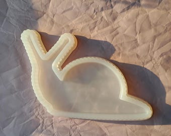 Snail Silicone Mold for Epoxy Resin, Lamp Making Mold, 16 x 10 cm