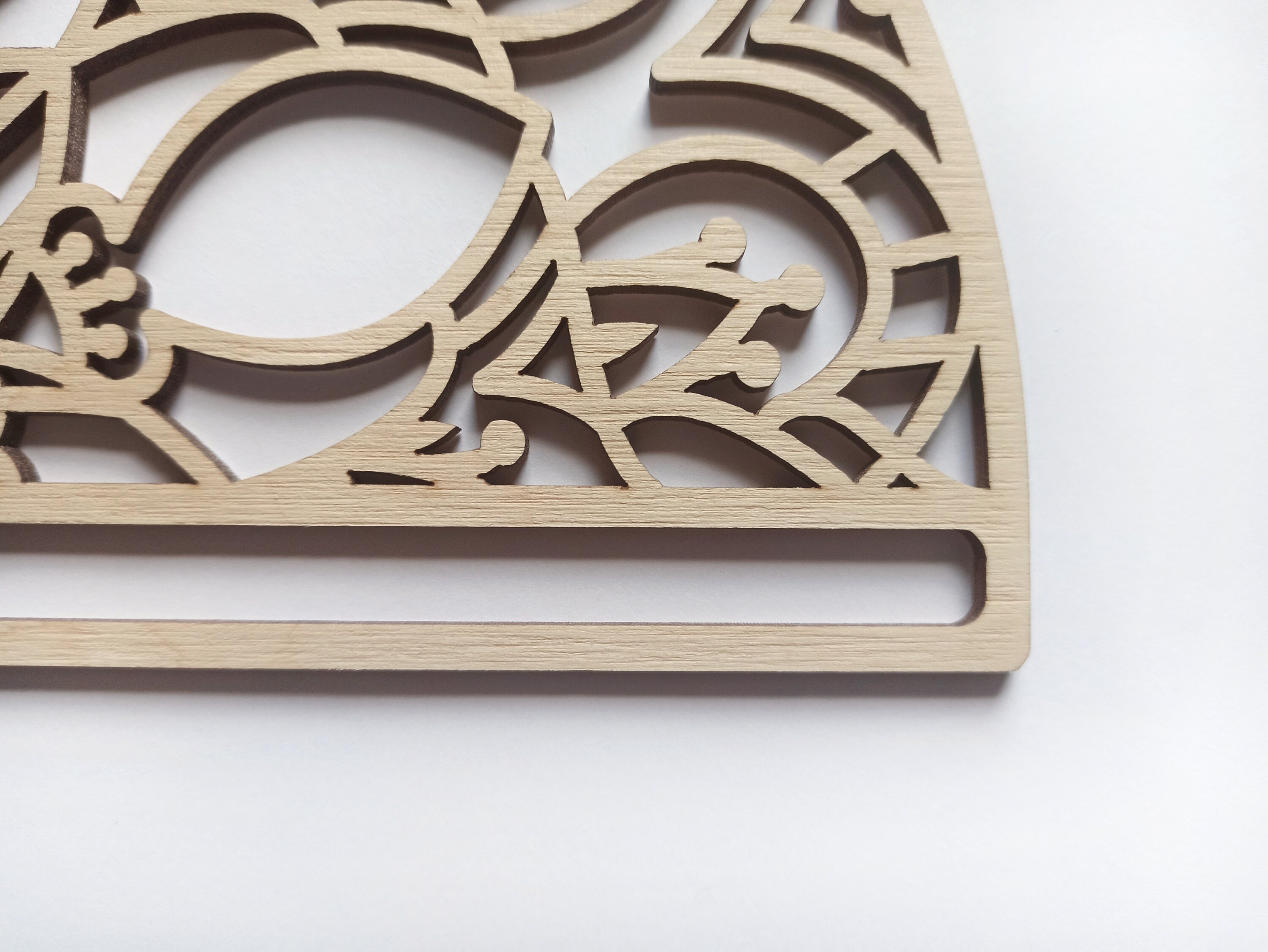 Half - Round Macrame SVG Base | Macrame Laser Cut File | Boho Mandala ...