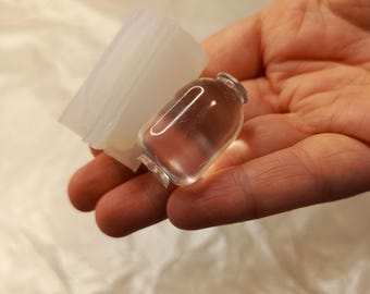 Silicone 3L Jar Mold for Epoxy & UV Resin | Miniature Keychain Mold