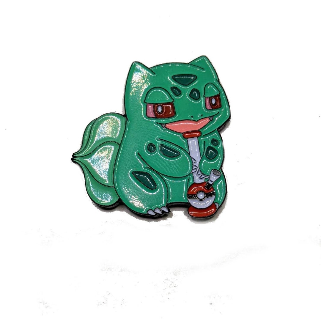 Bulbasaur Smoking Pokeball Bong Etsy