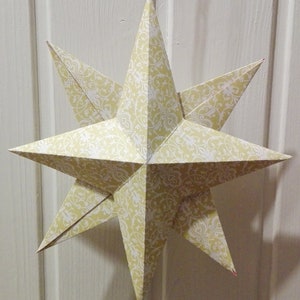 Stelle di Natale * Stella di carta * Decorativi * Vintage * Country House * Shabby *