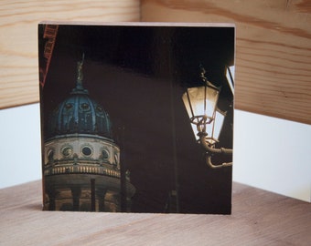 Foto su legno * Berlino franz. DOM * 10 * 10