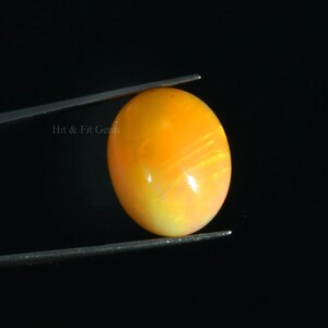 Top Quality Yellow Opal Cabochon Natural Opal Loose Opal Wholesale Opal Smooth Multi Fire Gemstone Rocks Stones Jewelry Anniversary Gift