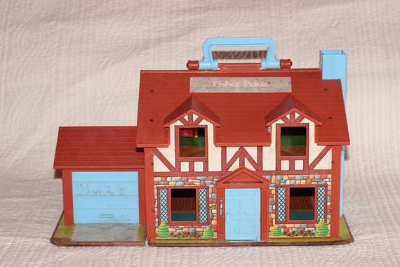 fisher price play family house vintage