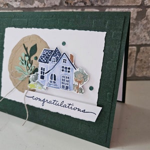 Congratulations Card - New Home Card - Handmade Stampin Up - Etsy