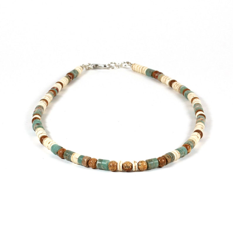 Vegan Natural Color Necklace Native Beige Jewelry Kingman - Etsy