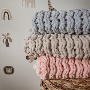Baby blankets on etsy deals