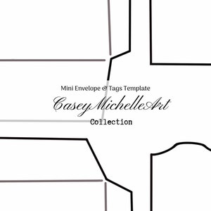 Mini Envelope Templates