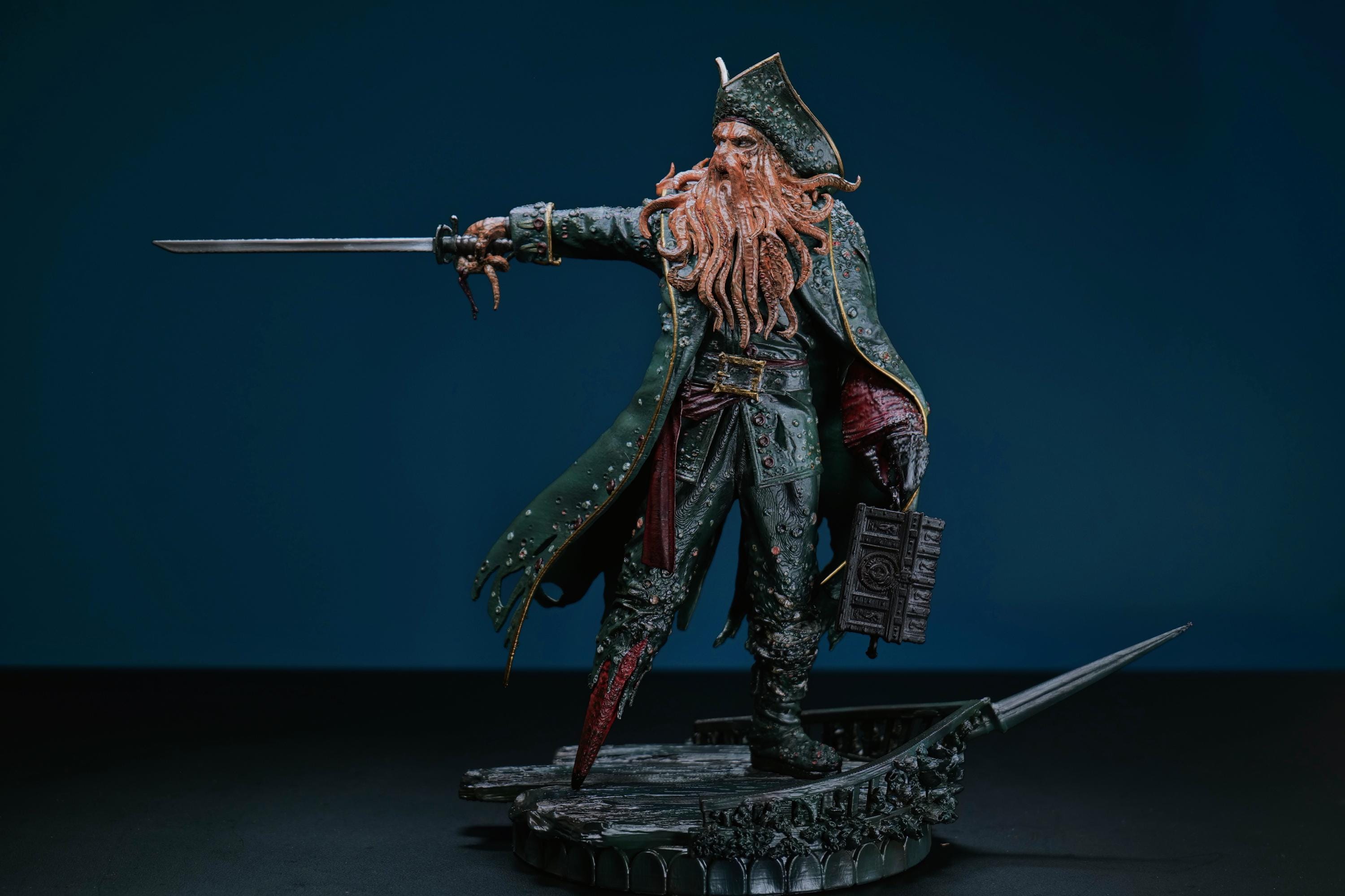 Davy jones figure - Etsy 日本