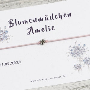 Flower girl bracelet gift, bracelet children, girls jewelry, flower child wedding, bracelet for flower children