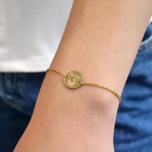 Sternenkind Armband mit Wunschgravur – Andenken – Erinnerungskette – Fehlgeburt - stille Geburt