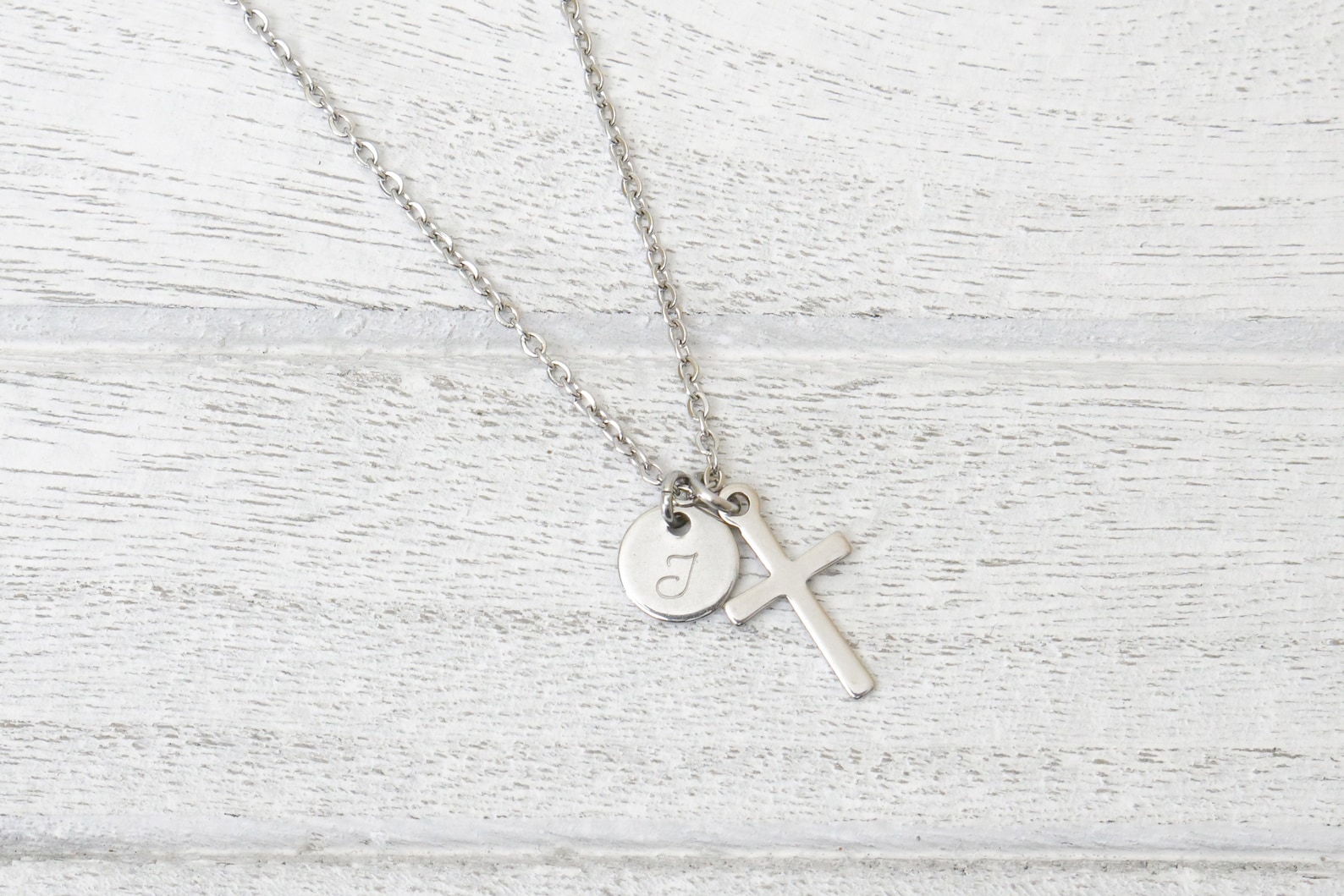 YAFEINI Kreuz Kette Mit Geburtsstein - Christlicher Schmuck Als Herz Geschenk