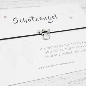 Glücksbringer Armband - Glücksarmband Engel - Schutzengel Armband - Freunschaftsarmband - Armband Frauen - Armband Freundschaft