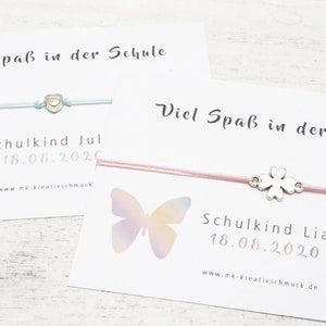 Armband Schulkind Einschulung Schultüte Mädchen Junge Geschenk