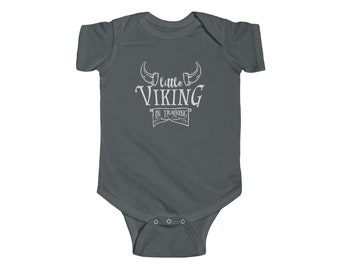 Pequeño vikingo en el entrenamiento Onesie