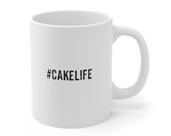 Regalo de taza CakeLife para pasteleros / panaderos - Diseño 2