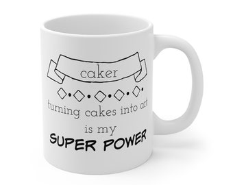 Caker Super Power Mug Regalo