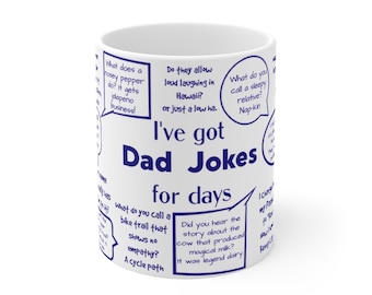 Papa Witze für Tage Tasse Geschenk