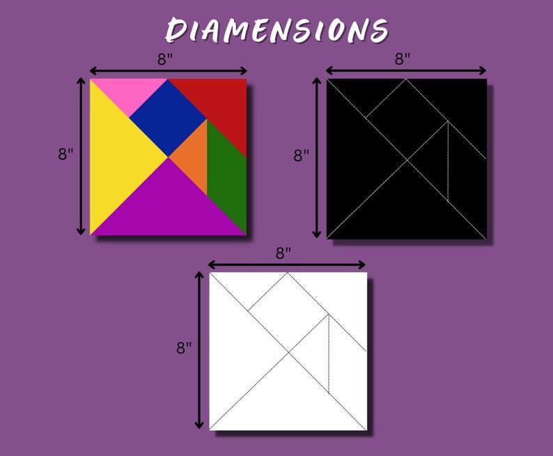 Printable Tangrams/puzzle Activity for Preschool, Kindergarten and ...