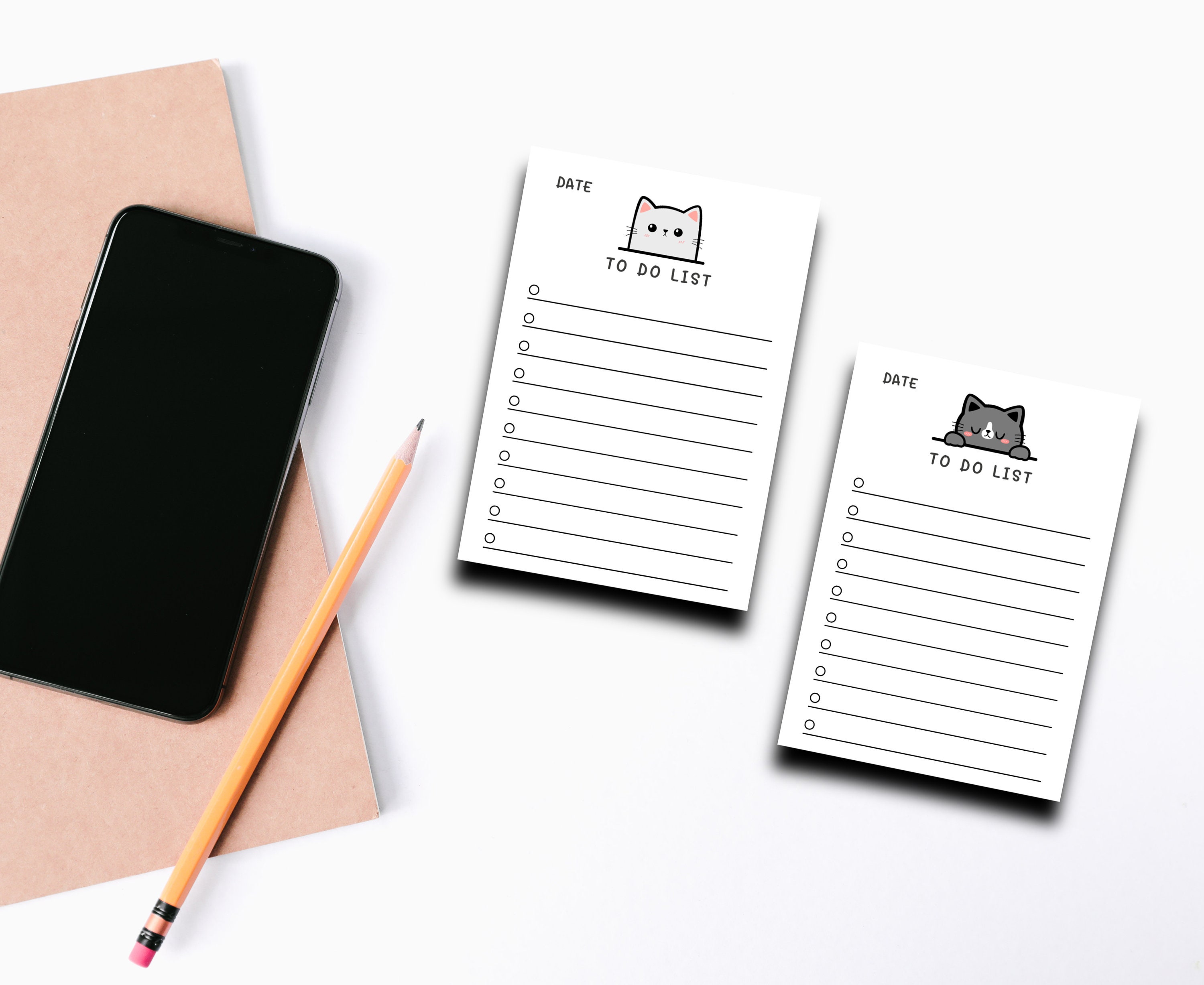 To Do List Notepads 7x10 Notepads Cute to Do List Memo Pad Cute Notepad ...