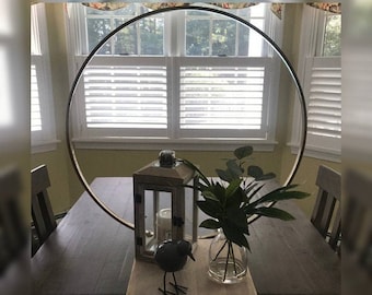 Little Metal Arch/ Table Metal Arch /Wedding Arch / Diameter 20"-28"-38" / Metal Round Arch Flowers/ Wedding Décor/ Floral Arch