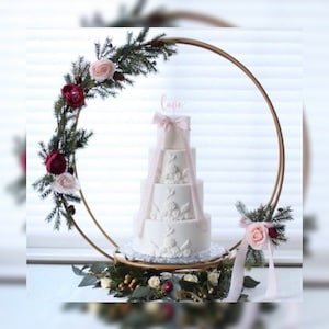 2025 Cake Stand/ Wedding Decor/ Metal Round Stand