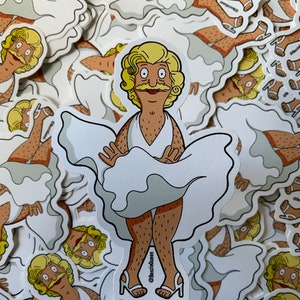 Bobs Burgers x Marilyn Monroe - Sticker