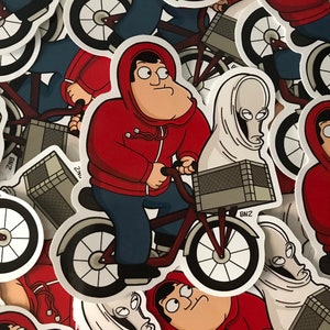Stan Smith To The Rescue: American Dad - E.T Style Sticker