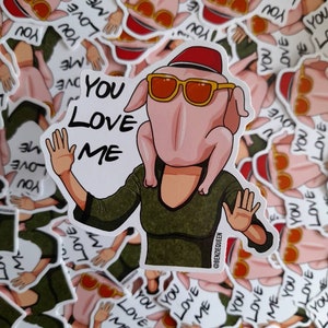 Monica Geller-Amis Sticker