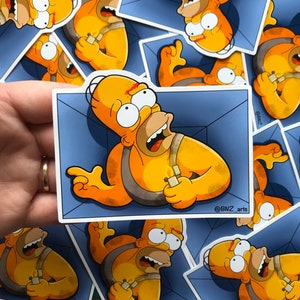 May include: A yellow cartoon character with a scared expression is trapped in a blue box. The character is wearing a brown harness and holding a lit match. The text "@BNZ_arts" is visible in the bottom right corner of the image.