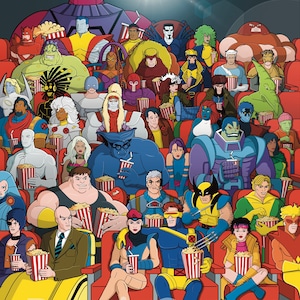 Xmen-A3 Heavyweight Art Print