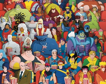Xmen-a3 Heavyweight Art Print - Etsy