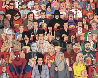 Early 2000’s Movies-A3 Heavyweight Art Print