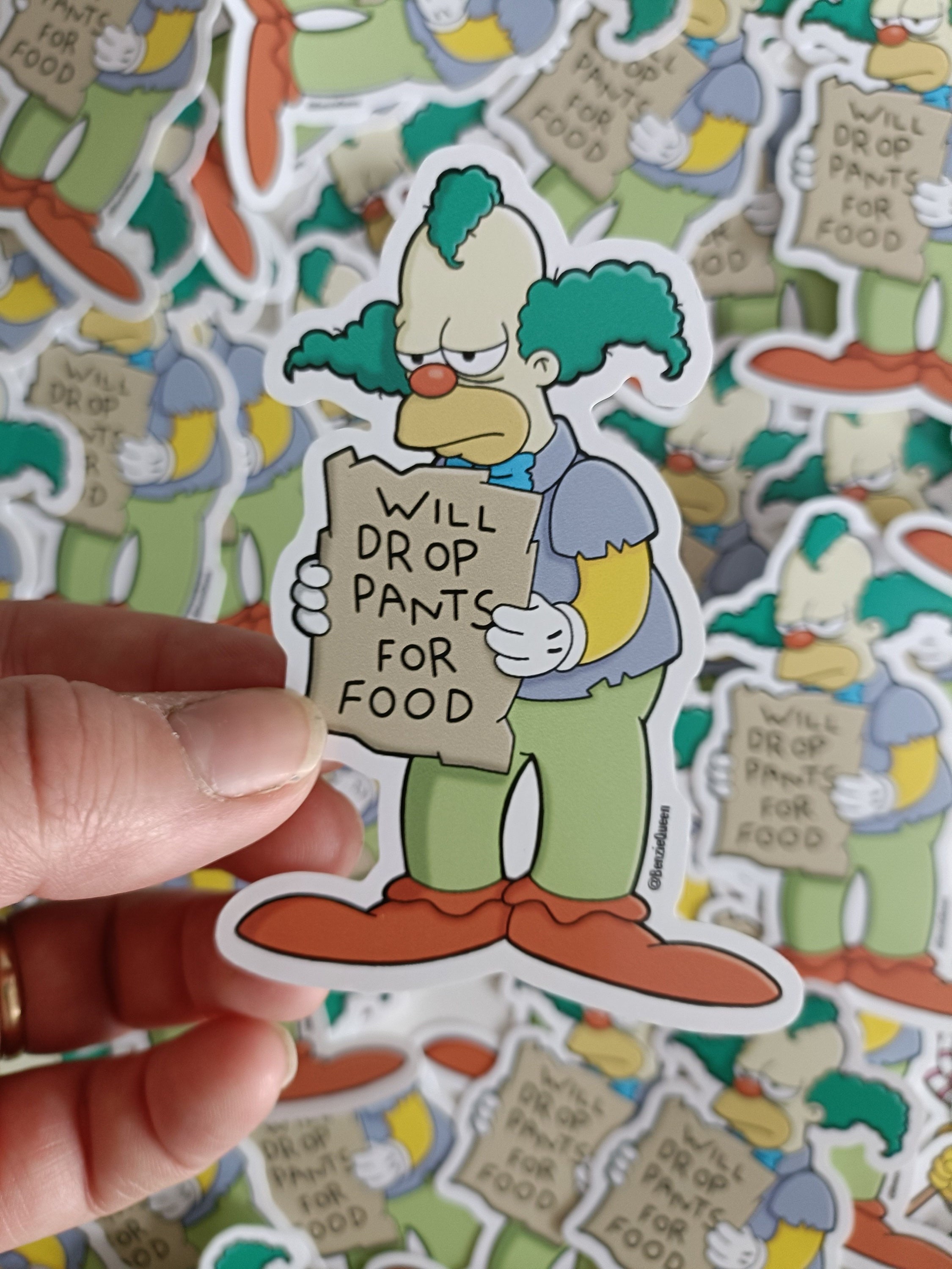 Simpsons Sticker Pack - Etsy Australia