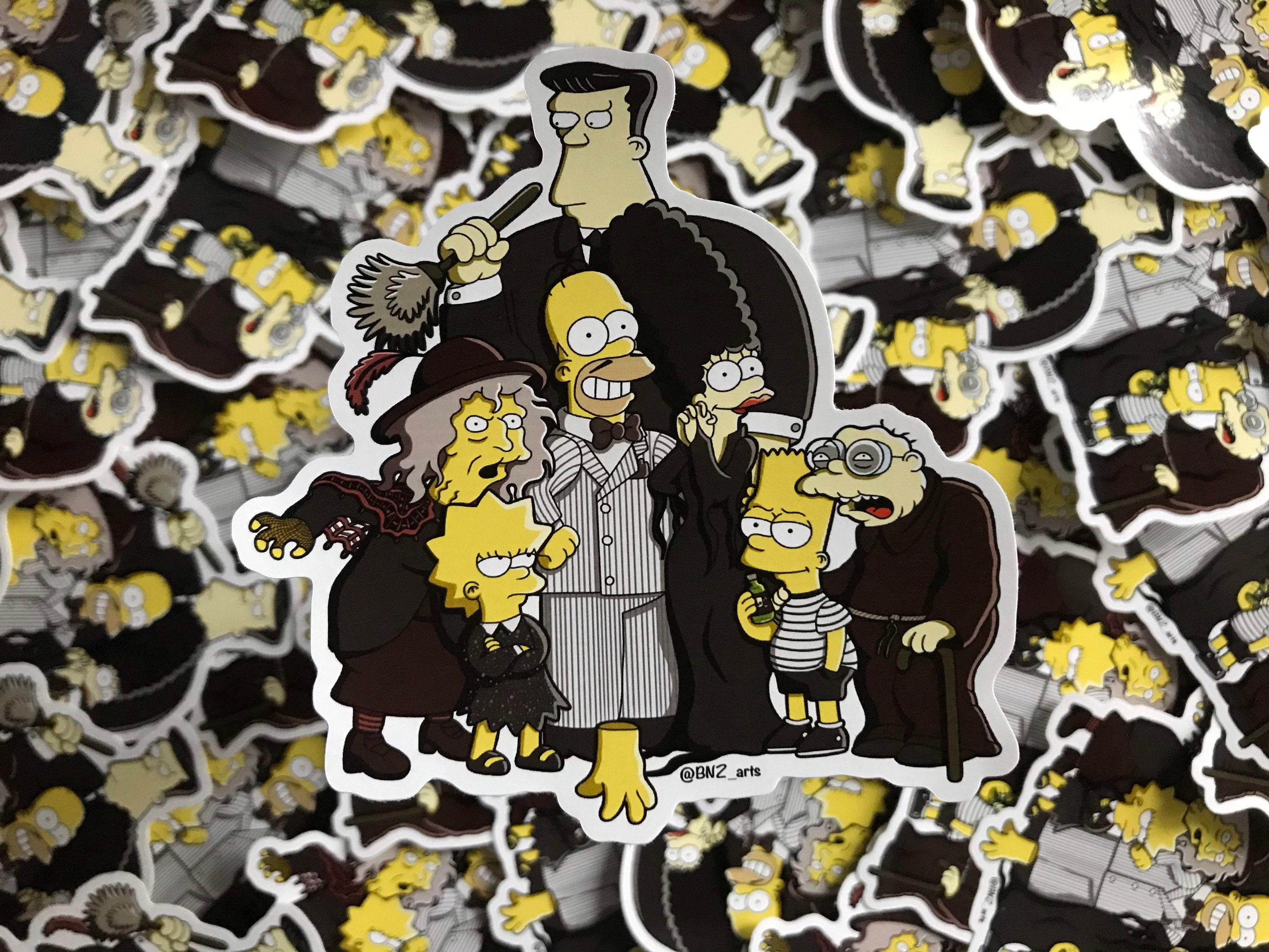 simpsons family tree in french