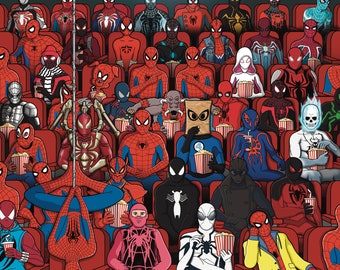 Spider man - A3 Heavyweight Art Print