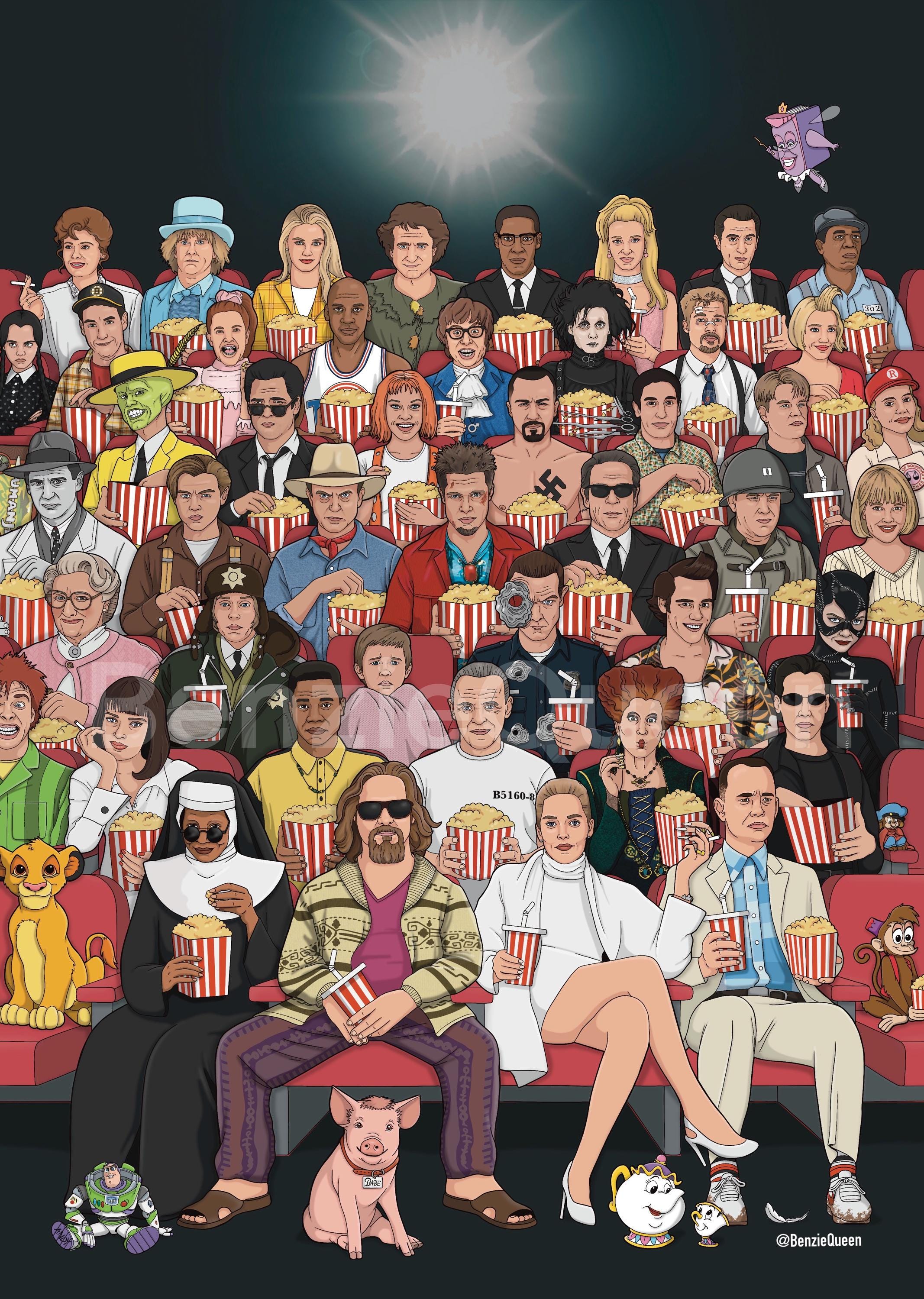 90s Movies-a3 Heavyweight Art Print - Etsy