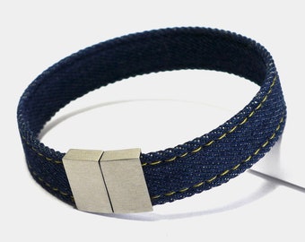 Pulsera Starbeit "Blue Denim Single Raw Plus"