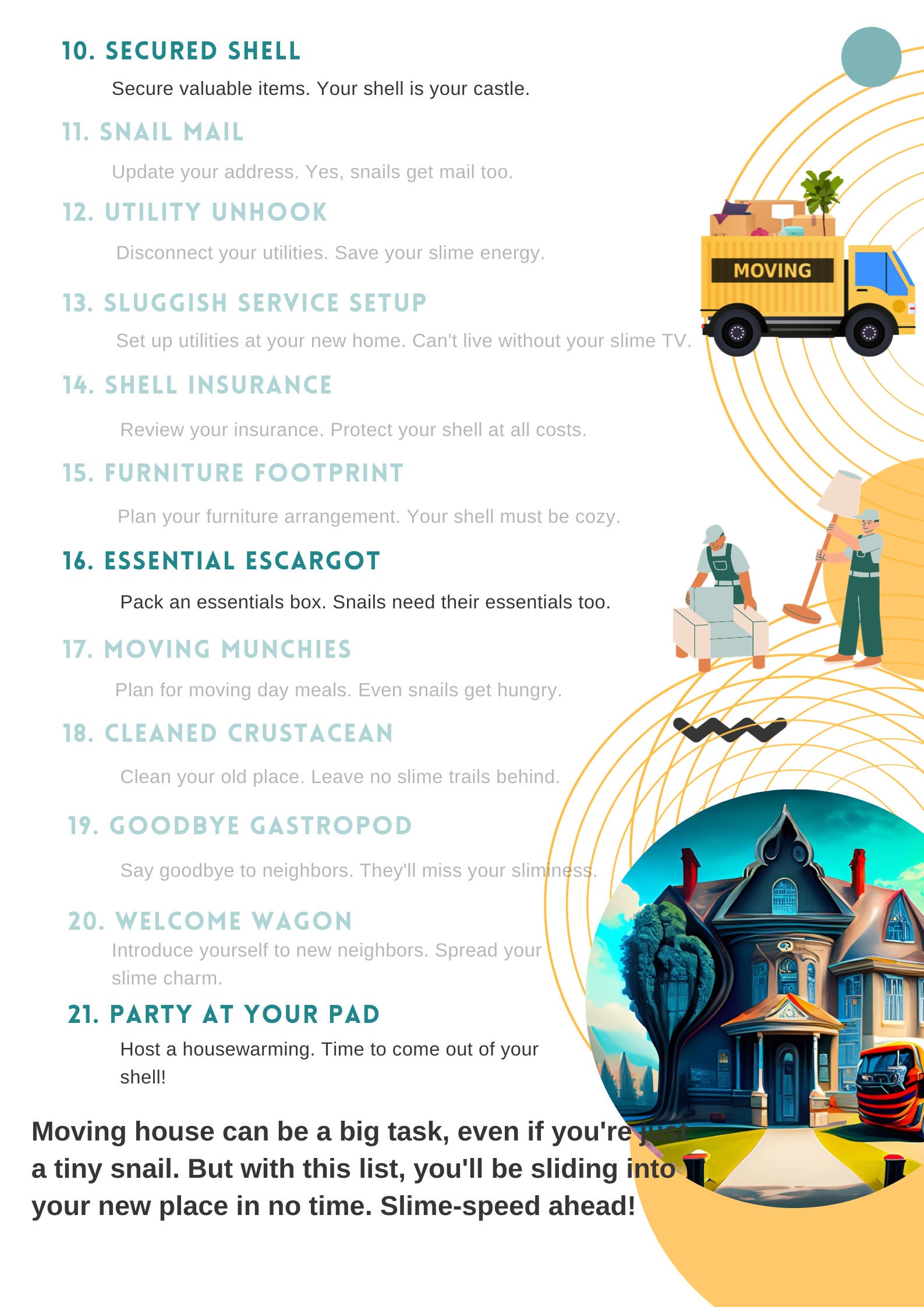 Moving House Checklist, PDF Downloadable. Your Moving House Guide ...
